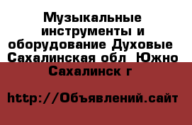 Музыкальные инструменты и оборудование Духовые. Сахалинская обл.,Южно-Сахалинск г.